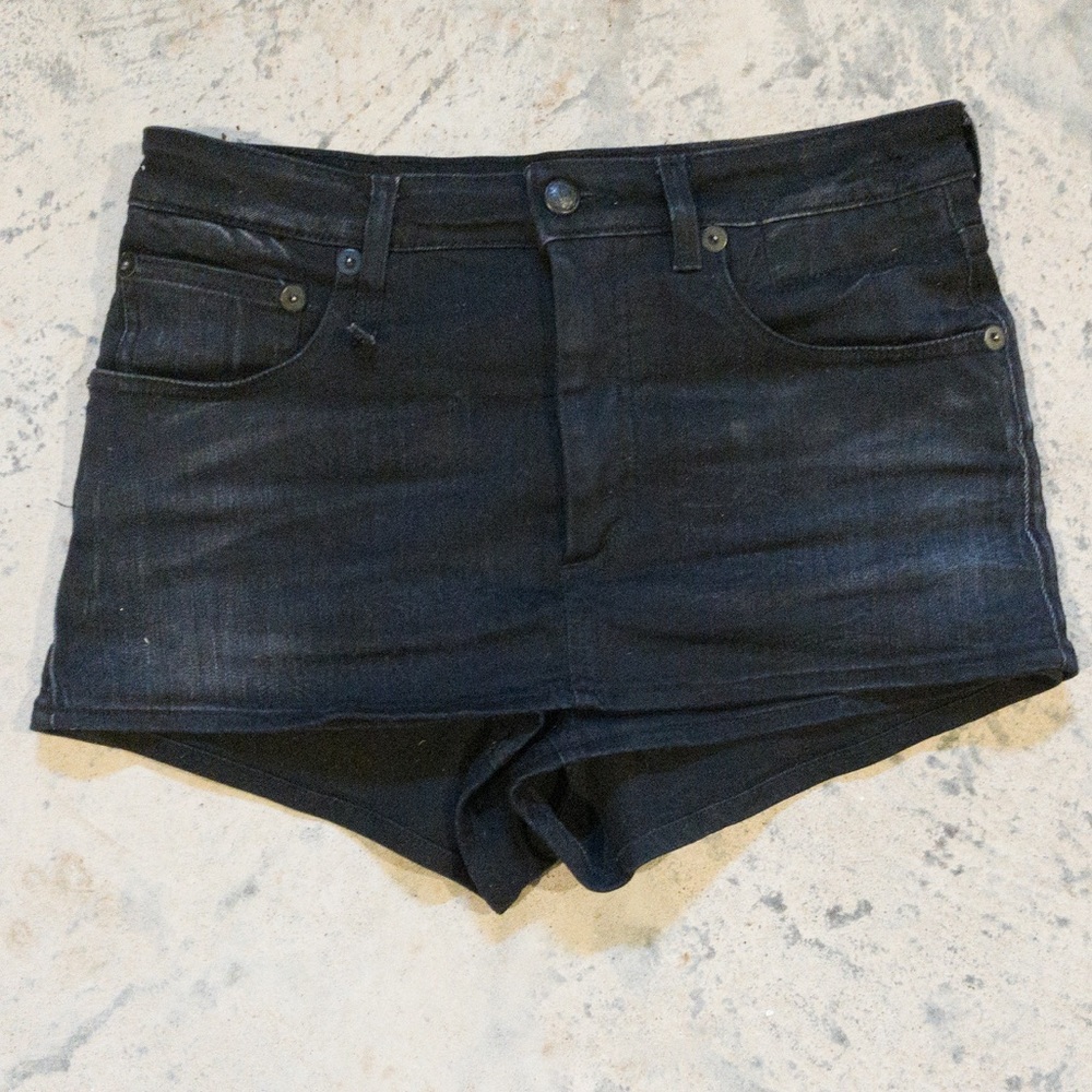 R13 double layer shorts skort